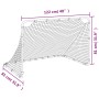 Fußballtor aus weißem Stahl, 122 x 81 x 81 cm von vidaXL, Fußballtore - Ref: Foro24-4007966, Preis: 36,26 €, Rabatt: %