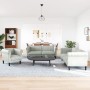 Light gray velvet 3-piece sofa set by vidaXL, Sofas - Ref: Foro24-3209209, Price: 687,27 €, Discount: %