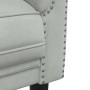Light gray velvet 3-piece sofa set by vidaXL, Sofas - Ref: Foro24-3209209, Price: 687,27 €, Discount: %