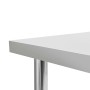 Küchenarbeitstisch aus Edelstahl 120x60x85 cm von vidaXL, Wiederherstellung - Ref: Foro24-51190, Preis: 147,41 €, Rabatt: %