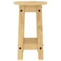 Taburetes altos de cocina 2 uds madera maciza de pino de vidaXL, muebles para cocinas y comedores - Ref: Foro24-4005699, Prec...
