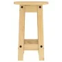 Taburetes altos de cocina 2 uds madera maciza de pino de vidaXL, muebles para cocinas y comedores - Ref: Foro24-4005699, Prec...