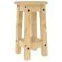 Küchenhochhocker 2 Stück aus massivem Kiefernholz von vidaXL, Möbelsets für Küchen und Esszimmer - Ref: Foro24-4005699, Preis...