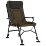 Klappbarer Angelstuhl in Taupe mit Armlehnen von vidaXL, Gartenstühle - Ref: Foro24-4006419, Preis: 127,96 €, Rabatt: %