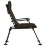 Klappbarer Angelstuhl in Taupe mit Armlehnen von vidaXL, Gartenstühle - Ref: Foro24-4006419, Preis: 127,96 €, Rabatt: %