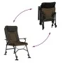 Klappbarer Angelstuhl in Taupe mit Armlehnen von vidaXL, Gartenstühle - Ref: Foro24-4006419, Preis: 127,96 €, Rabatt: %