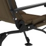 Klappbarer Angelstuhl in Taupe mit Armlehnen von vidaXL, Gartenstühle - Ref: Foro24-4006419, Preis: 147,63 €, Rabatt: %