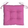 Cojines para silla 2 unidades tela rosa 40x40x7 cm de vidaXL, Cojines para sillas y sofás - Ref: Foro24-361501, Precio: 24,10...