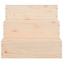 Haustierleiter aus massivem Kiefernholz 40x37,5x35 cm von vidaXL, Stufen und Rampen für Haustiere - Ref: Foro24-822461, Preis...