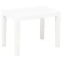 Gartenbänke 2 Einheiten aus weißem Kunststoff von vidaXL, Gartenbänke - Ref: Foro24-48780, Preis: 64,41 €, Rabatt: %