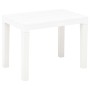 Gartenbänke 2 Einheiten aus weißem Kunststoff von vidaXL, Gartenbänke - Ref: Foro24-48780, Preis: 65,62 €, Rabatt: %