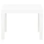 Bancos de jardín 2 unidades plástico blanco de vidaXL, Bancos de jardín - Ref: Foro24-48780, Precio: 67,11 €, Descuento: %