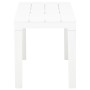 Gartenbänke 2 Einheiten aus weißem Kunststoff von vidaXL, Gartenbänke - Ref: Foro24-48780, Preis: 65,62 €, Rabatt: %