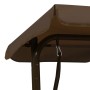 Rocking bench for children brown fabric 115x75x110 cm by vidaXL, Garden rockers - Ref: Foro24-48097, Price: 122,19 €, Discoun...