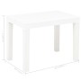 Bancos de jardín 2 unidades plástico blanco de vidaXL, Bancos de jardín - Ref: Foro24-48780, Precio: 65,62 €, Descuento: %