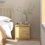 Mesita de noche madera maciza de pino 40x30,5x40 cm de vidaXL, Mesitas de noche - Ref: Foro24-808113, Precio: 34,47 €, Descue...