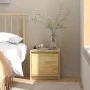 Mesita de noche madera maciza de pino 40x30,5x40 cm de vidaXL, Mesitas de noche - Ref: Foro24-808113, Precio: 35,01 €, Descue...
