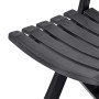 Folding garden chairs 2 units anthracite gray plastic by vidaXL, Garden chairs - Ref: Foro24-48787, Price: 66,16 €, Discount: %