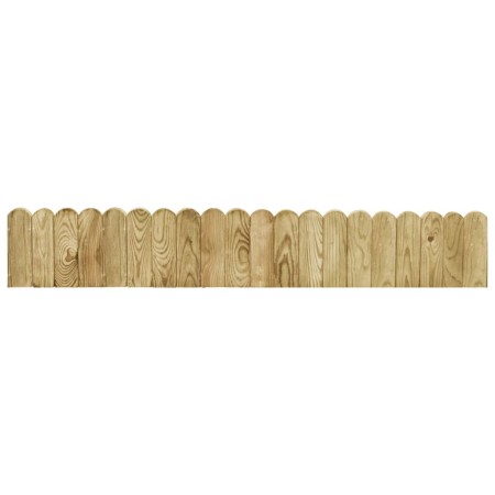 Green impregnated pine wood edge roll 120 cm by vidaXL, Garden edging and edging - Ref: Foro24-49105, Price: 19,66 €, Discoun...