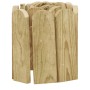 Green impregnated pine wood edge roll 120 cm by vidaXL, Garden edging and edging - Ref: Foro24-49105, Price: 19,66 €, Discoun...