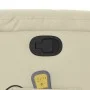 Massage-Fußstütze Relaxsessel aus Kunstleder in Cremefarbe. von vidaXL, Sessel - Ref: Foro24-3205050, Preis: 349,40 €, Rabatt: %