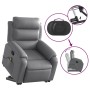 Sillón reclinable de masaje de pie cuero artificial gris by vidaXL, Armchairs - Ref: Foro24-3205052, Price: 292,32 €, Discoun...