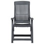 Reclining garden chairs 2 units anthracite gray plastic by vidaXL, Garden chairs - Ref: Foro24-48768, Price: 128,33 €, Discou...