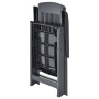 Reclining garden chairs 2 units anthracite gray plastic by vidaXL, Garden chairs - Ref: Foro24-48768, Price: 128,33 €, Discou...