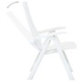 Verstellbare Gartenstühle 2 Einheiten weißer Kunststoff von vidaXL, Gartenstühle - Ref: Foro24-48760, Preis: 146,79 €, Rabatt: %