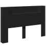 Bed headboard with LED light black 160x16.5x103.5 cm by vidaXL, Headboards and footboards - Ref: Foro24-839253, Price: 101,72...
