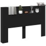 Kopfteil mit LED-Licht schwarz 160x16,5x103,5 cm von vidaXL, Kopf- und Fußteile - Ref: Foro24-839253, Preis: 103,32 €, Rabatt: %