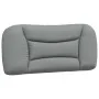 Bed frame with light gray fabric headboard 80x200 cm by vidaXL, Beds and slatted bases - Ref: Foro24-3207730, Price: 133,54 €...