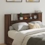 Braunes Eichenholz-Kopfteil mit LED-Licht 160x16,5x103,5 cm. von vidaXL, Kopf- und Fußteile - Ref: Foro24-839258, Preis: 106,...