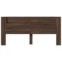 Braunes Eichenholz-Kopfteil mit LED-Licht 220x16,5x103,5 cm. von vidaXL, Kopf- und Fußteile - Ref: Foro24-839279, Preis: 102,...