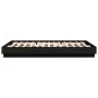 Engineered wood black bed frame 150x200 cm by vidaXL, Beds and slatted bases - Ref: Foro24-3209850, Price: 138,55 €, Discount: %