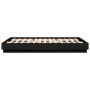 Estructura de cama madera de ingeniería negra 150x200 cm de vidaXL, Camas y somieres - Ref: Foro24-3209850, Precio: 145,79 €