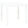 Weißer Gartentisch aus Kunststoff 78x78x72 cm von vidaXL, Gartentische - Ref: Foro24-48783, Preis: 86,12 €, Rabatt: %