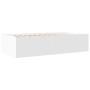 Engineered wood sun lounger with drawers in white, 90x190 cm. by vidaXL, Beds and slatted bases - Ref: Foro24-3280881, Price:...