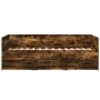 Tumbona con cajones madera ingeniería roble ahumado 90x190 cm de vidaXL, Camas y somieres - Ref: Foro24-3280829, Precio: 165,...