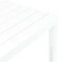 White plastic garden table 78x78x72 cm by vidaXL, Garden tables - Ref: Foro24-48783, Price: 86,12 €, Discount: %