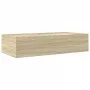 Tumbona con cajones madera ingeniería roble Sonoma 90x190 cm de vidaXL, Camas y somieres - Ref: Foro24-3280883, Precio: 165,6...