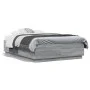 Estructura de cama madera de ingeniería gris Sonoma 120x190 cm de vidaXL, Camas y somieres - Ref: Foro24-3209749, Precio: 140...