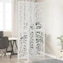Biombo separador de 3 paneles madera maciza Paulownia blanco by vidaXL, Room dividers - Ref: Foro24-358736, Price: 102,77 €, ...