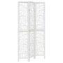 Biombo separador de 3 paneles madera maciza Paulownia blanco by vidaXL, Room dividers - Ref: Foro24-358736, Price: 127,82 €, ...