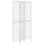 Biombo separador de 3 paneles madera maciza Paulownia blanco by vidaXL, Room dividers - Ref: Foro24-358736, Price: 102,77 €, ...