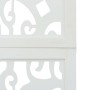 Biombo separador de 3 paneles madera maciza Paulownia blanco by vidaXL, Room dividers - Ref: Foro24-358736, Price: 127,82 €, ...