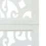Biombo separador de 3 paneles madera maciza Paulownia blanco by vidaXL, Room dividers - Ref: Foro24-358736, Price: 102,77 €, ...