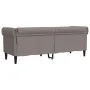 Dreisitzer Chesterfield-Sofa in Taupe-Grau aus Stoff. von vidaXL, Sofas - Ref: Foro24-372561, Preis: 316,55 €, Rabatt: %
