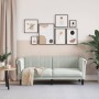 Zweiplätziges Sofa aus hellgrauem Samt von vidaXL, Sofas - Ref: Foro24-372575, Preis: 268,70 €, Rabatt: %