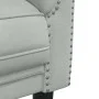 Sofá de 2 plazas terciopelo gris claro by vidaXL, Sofas - Ref: Foro24-372575, Price: 248,88 €, Discount: %
